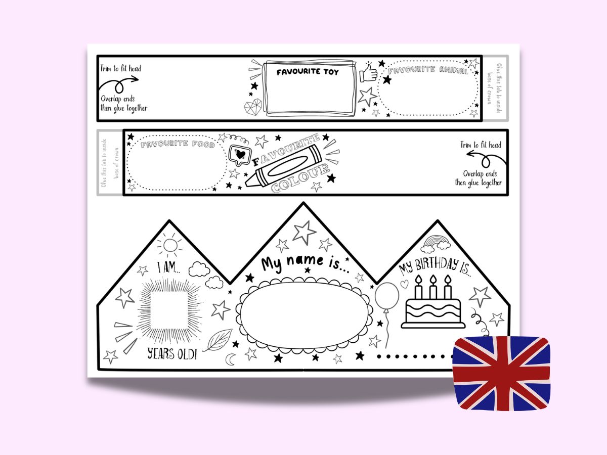 UK/Canada/Australia spelling version of All About Me Crown